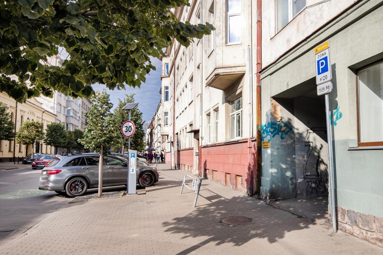 Old-New Apartment In Central Каунас Екстериор снимка
